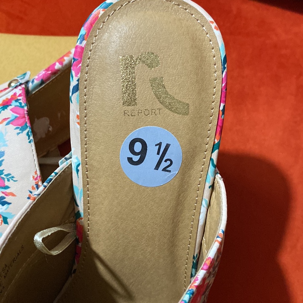 Report flower print clogs - Picture 4 of 4